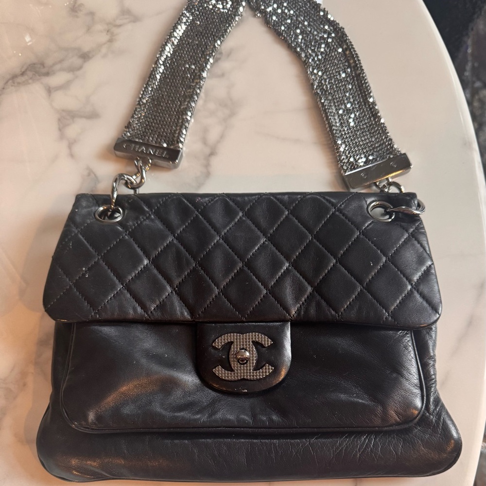 Chain Mail Flap Bag